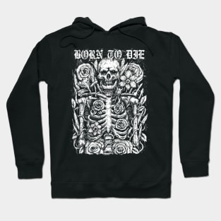 Born to die skull hoodie on sale